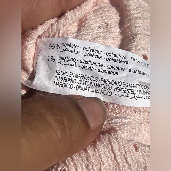 Zara Kids Eyelet Pink Ruffle Outfit Top & Skirt Outfit - Picture 10 of 10